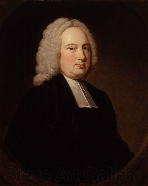 Thomas Hudson Portrait of James Bradley France oil painting art